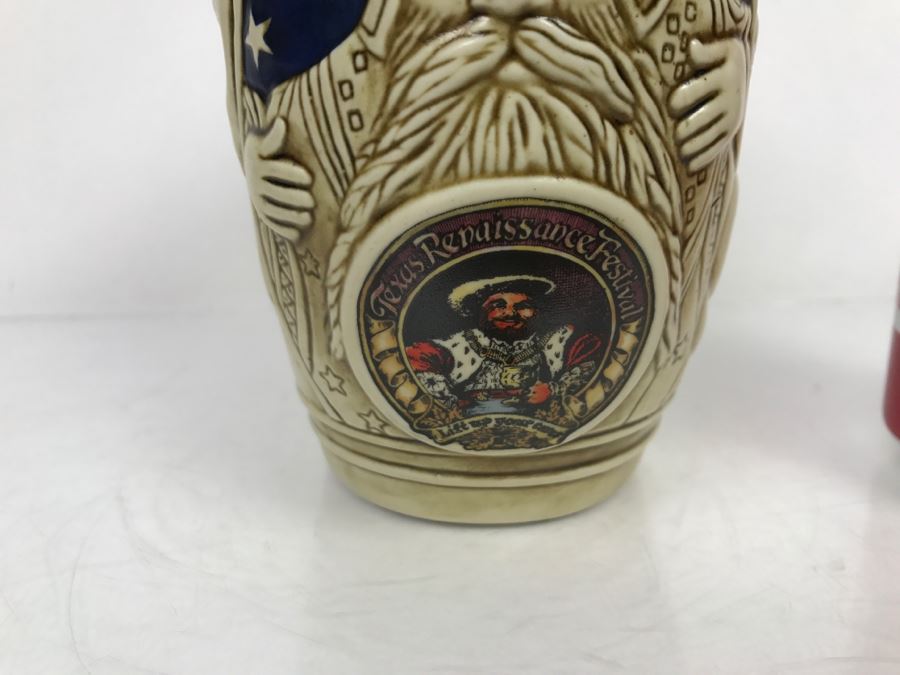Texas Renaissance Festival Beer Stein By Ceramarte [Photo 4]