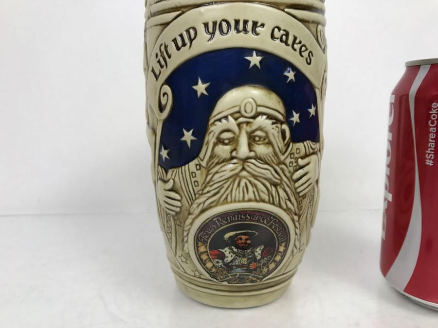 Texas Renaissance Festival Beer Stein By Ceramarte [Photo 3]
