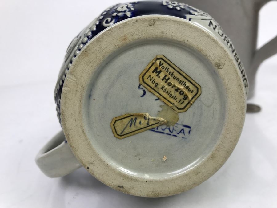 Set Of (3) German Beer Steins Mugs [Photo 14]