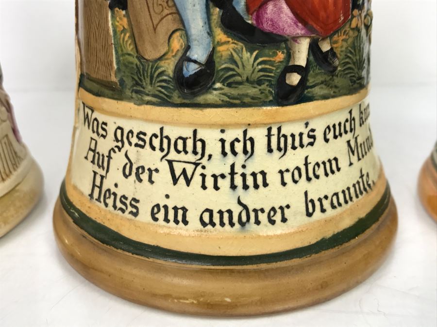 Set Of (3) German Beer Steins [Photo 5]
