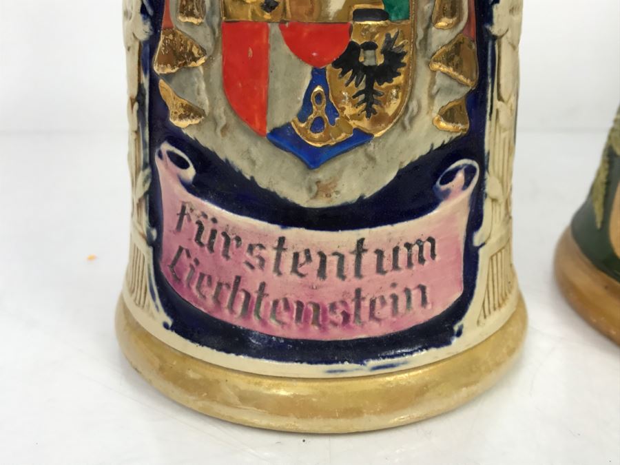 Set Of (3) German Beer Steins [Photo 22]