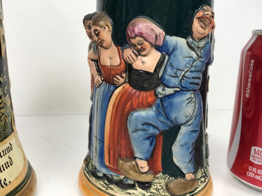Set Of (3) German Beer Steins [Photo 13]