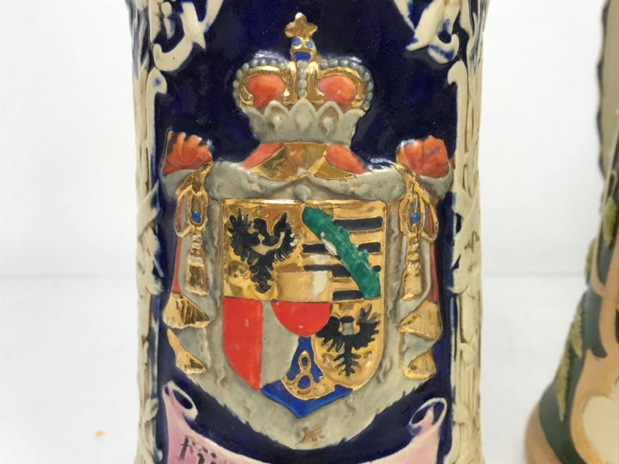 Set Of (3) German Beer Steins [Photo 21]