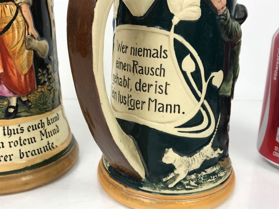 Set Of (3) German Beer Steins [Photo 15]