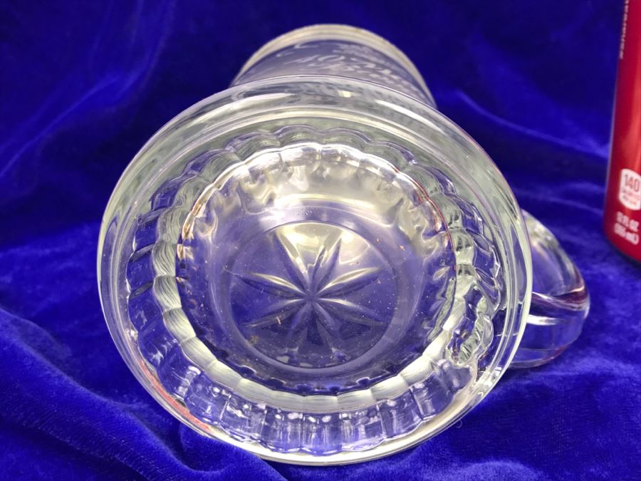 Vintage 1978 Etched Glass Advertising Beer Stein Busch 40 Million Barrels [Photo 7]