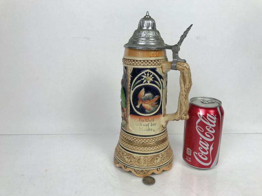 Musical German Beer Stein Mug Plays Auf Wiedersehn [Photo 6]