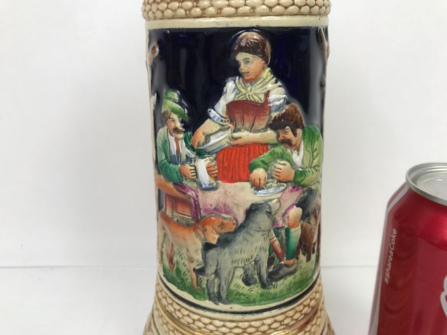 Musical German Beer Stein Mug Plays Auf Wiedersehn [Photo 2]