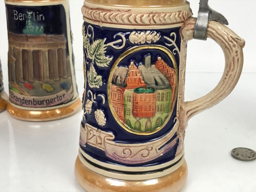 Set Of (5) German Beer Steins [Photo 17]