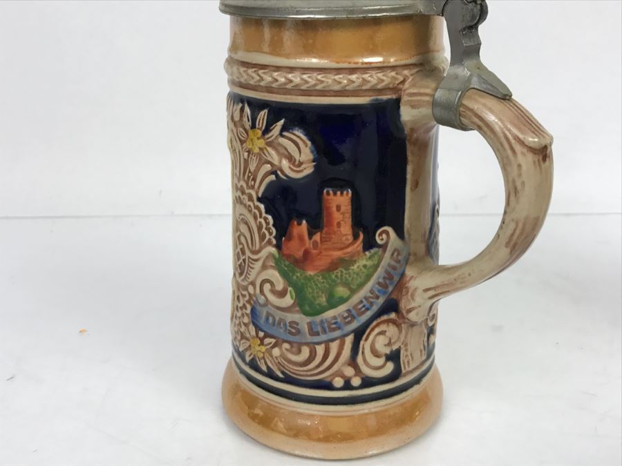 Set Of (5) German Beer Steins [Photo 26]