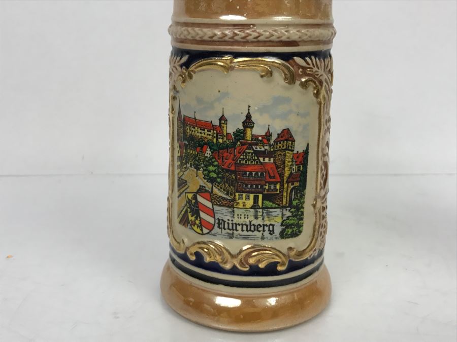 Set Of (5) German Beer Steins [Photo 25]