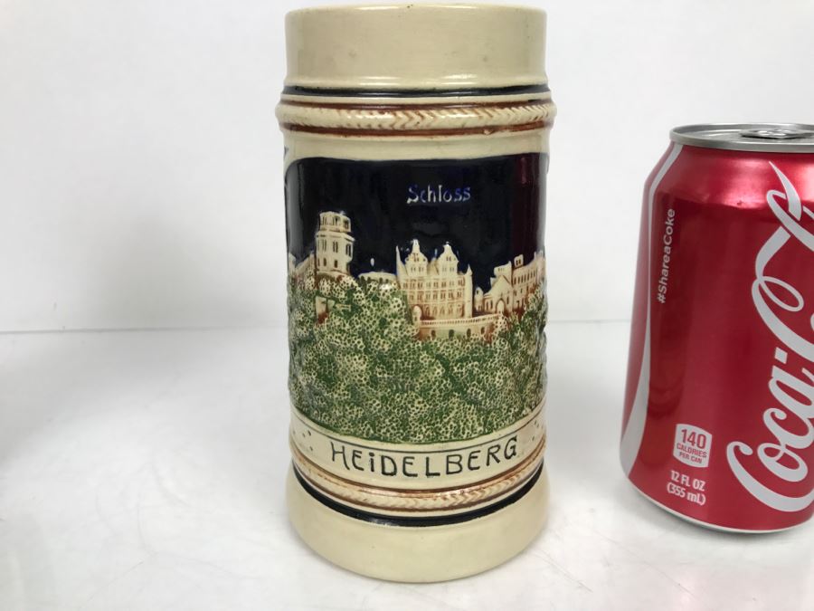 Set Of (4) German Beer Steins Mugs [Photo 16]