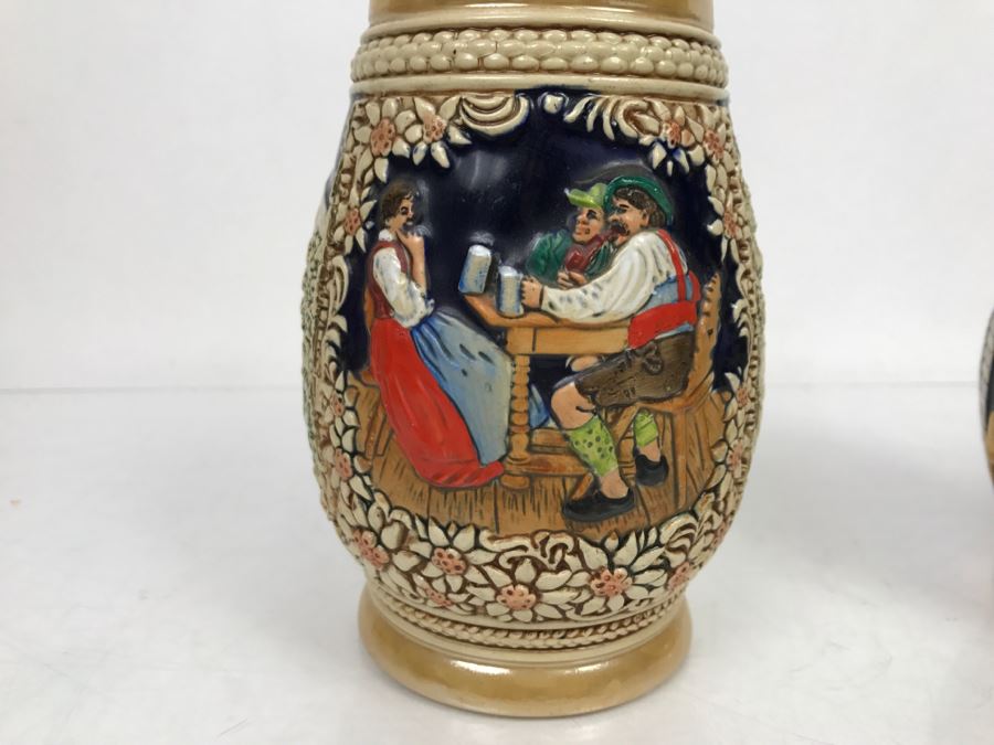 Set Of (4) German Beer Steins [Photo 13]