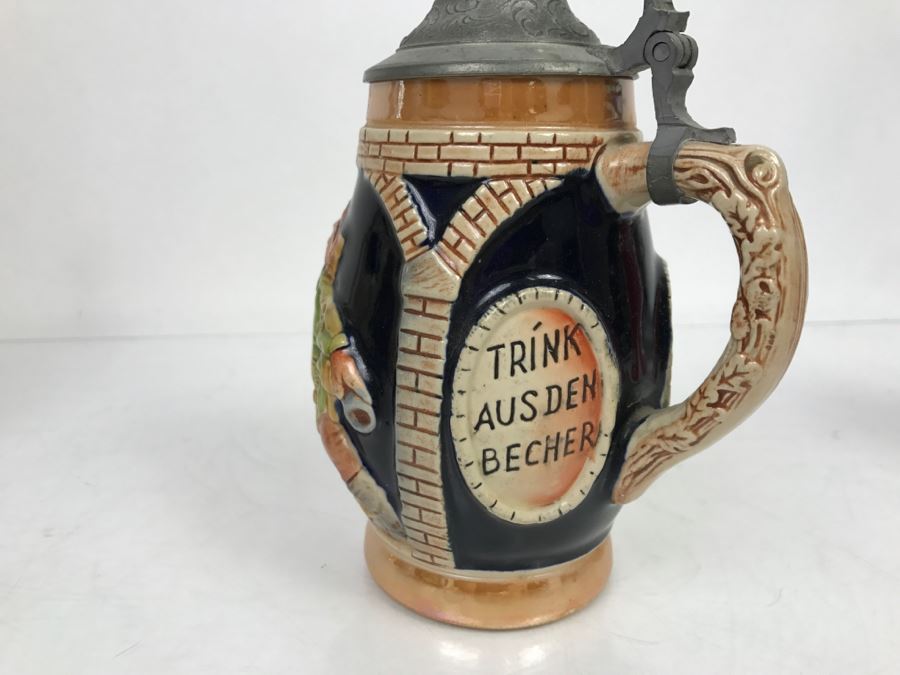 Set Of (4) German Beer Steins [Photo 20]