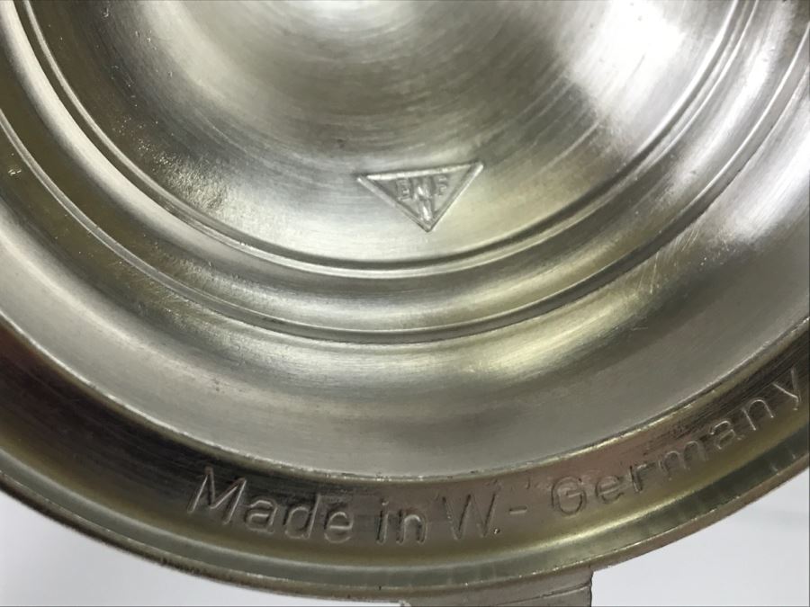 Set Of (4) Glass German Beer Steins [Photo 8]