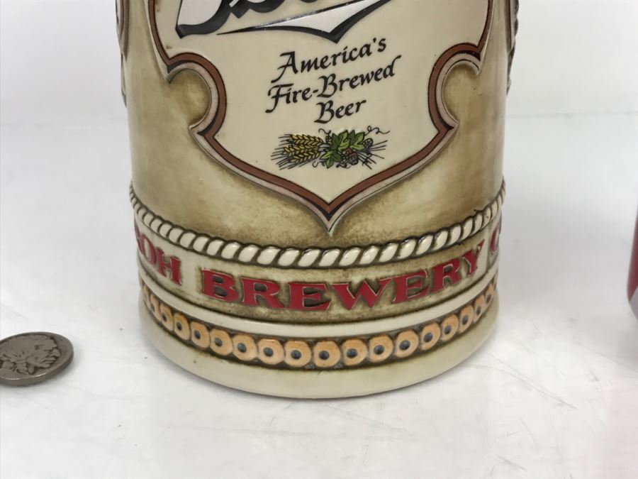 Stroh's Brewing Co Advertising Beer Stein By Ceramarte [Photo 3]