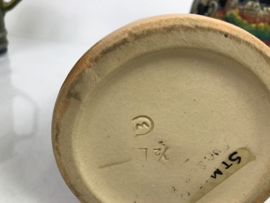 Set Of (4) German Beer Steins Mugs + (1) Finn MacCoul Beer Stein From Ireland [Photo 10]