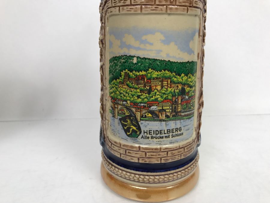 Set Of (4) German Beer Steins Mugs + (1) Finn MacCoul Beer Stein From Ireland [Photo 16]