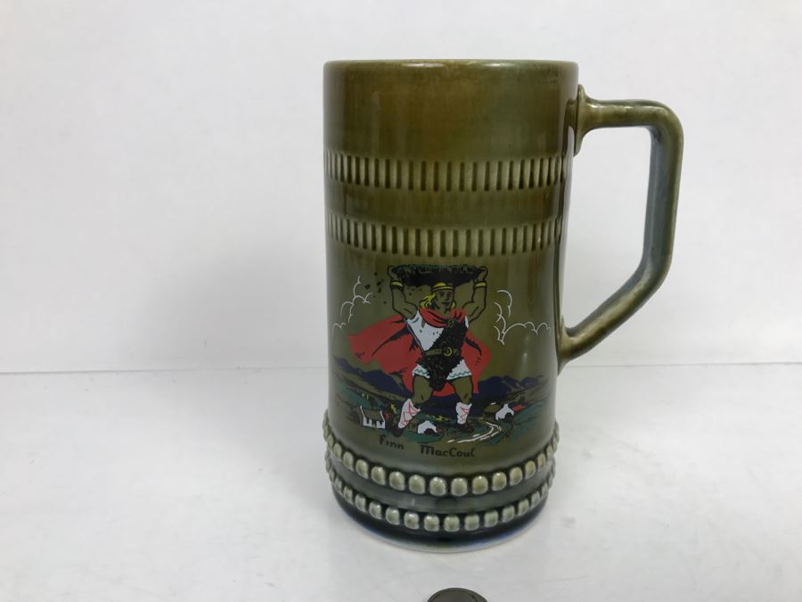Set Of (4) German Beer Steins Mugs + (1) Finn MacCoul Beer Stein From Ireland [Photo 21]