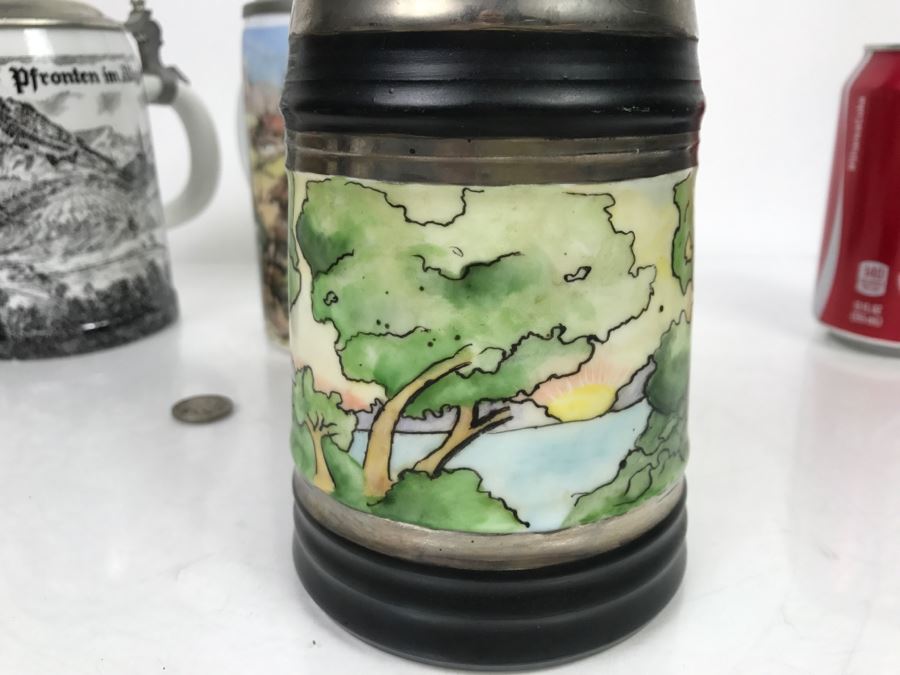 Set Of (3) German Beer Steins [Photo 4]
