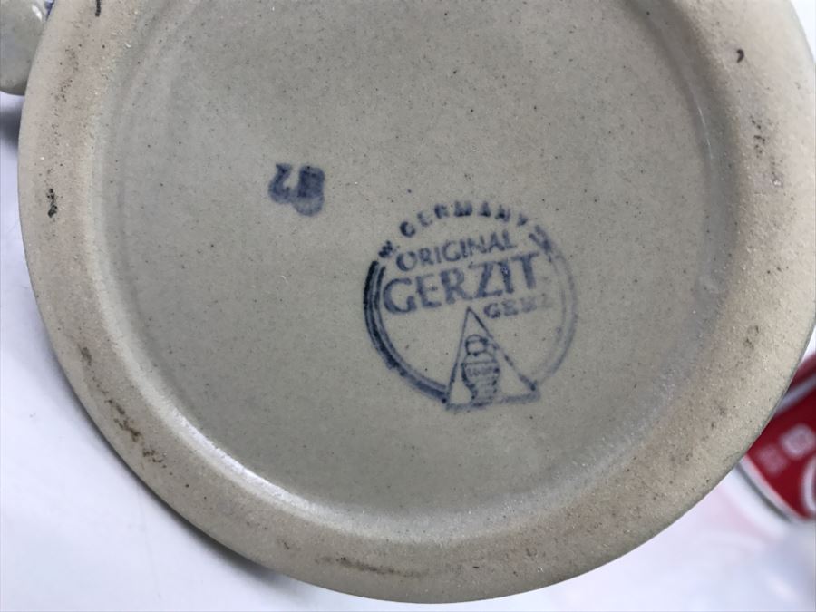 Set Of (4) German Beer Steins One Is Goebel [Photo 7]