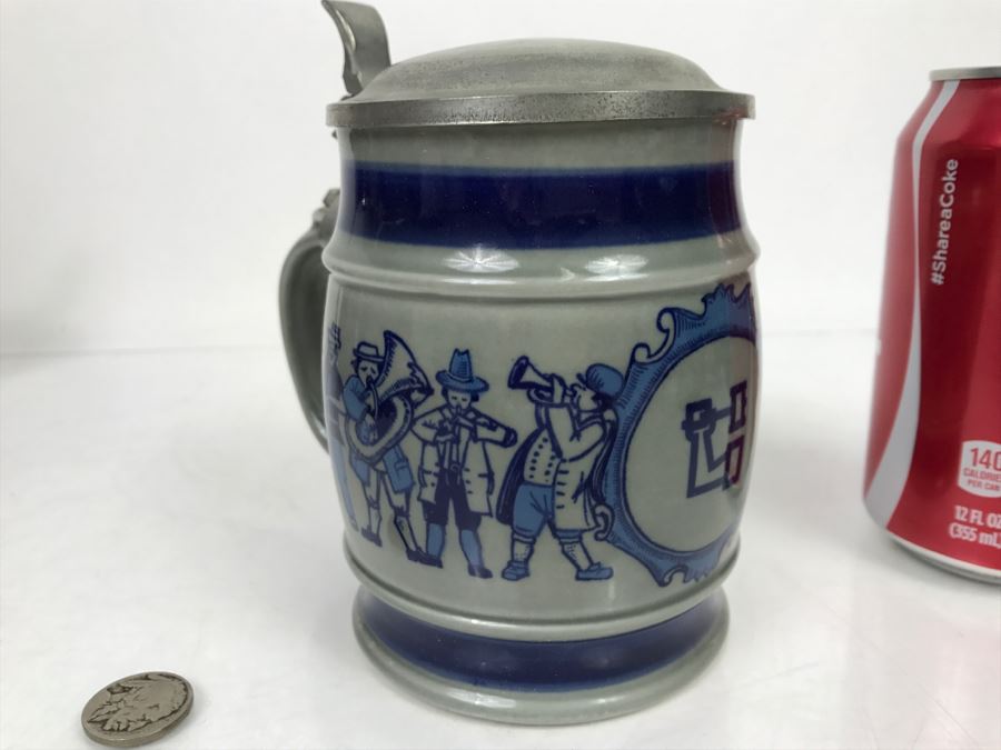 Set Of (4) German Beer Steins One Is Goebel [Photo 22]