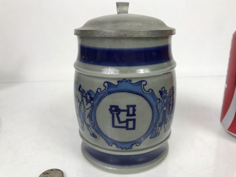 Set Of (4) German Beer Steins One Is Goebel [Photo 18]