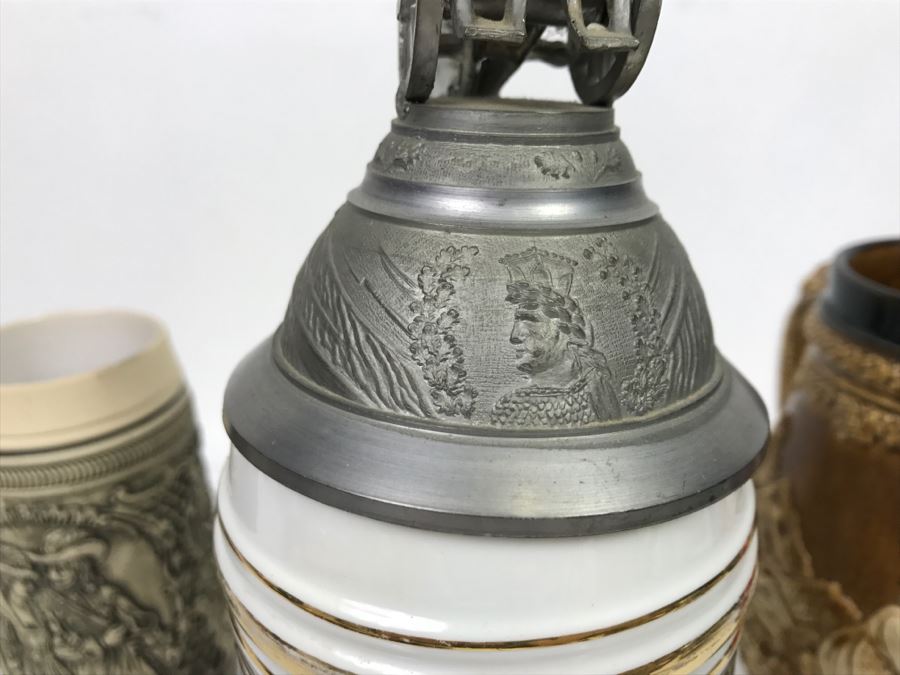 Set Of (4) Beer Steins [Photo 6]