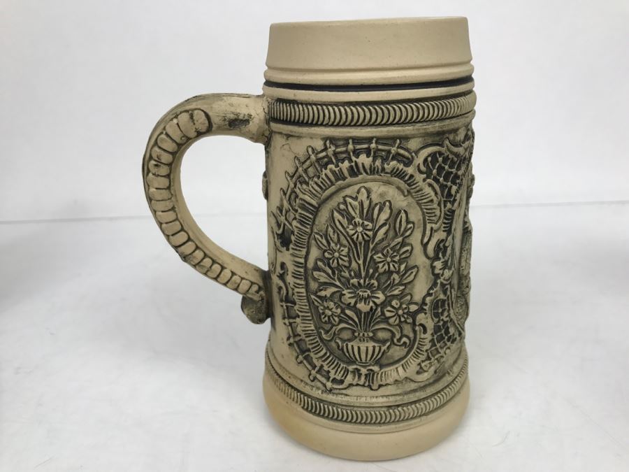 Set Of (4) Beer Steins