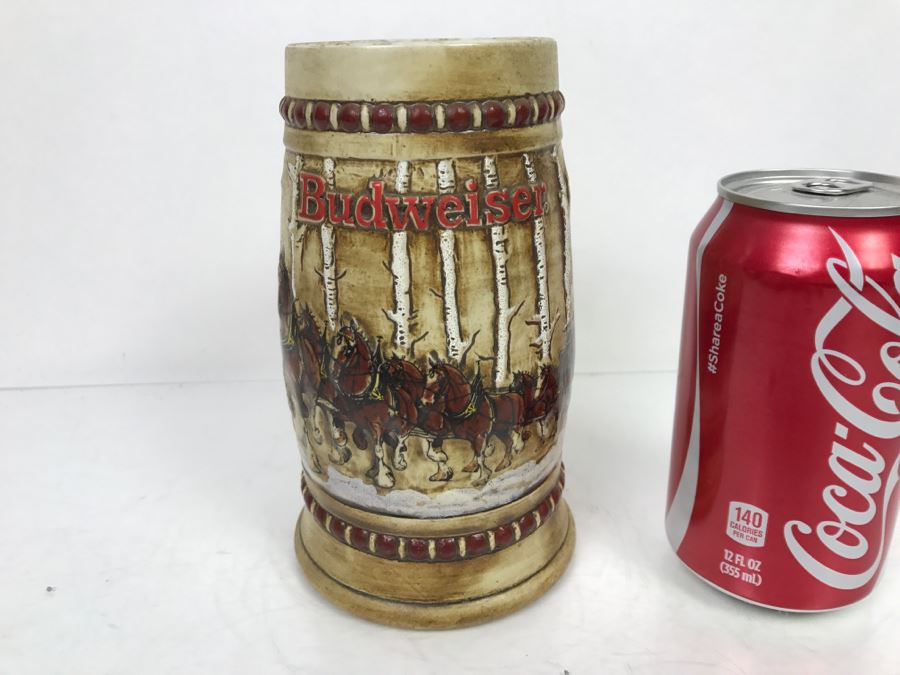 Budweiser Beer Stein Mug By Ceramarte [Photo 1]