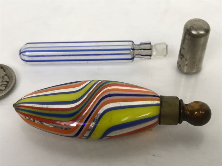 Vintage 1880's Glass Perfume Scent Bottle [Photo 5]