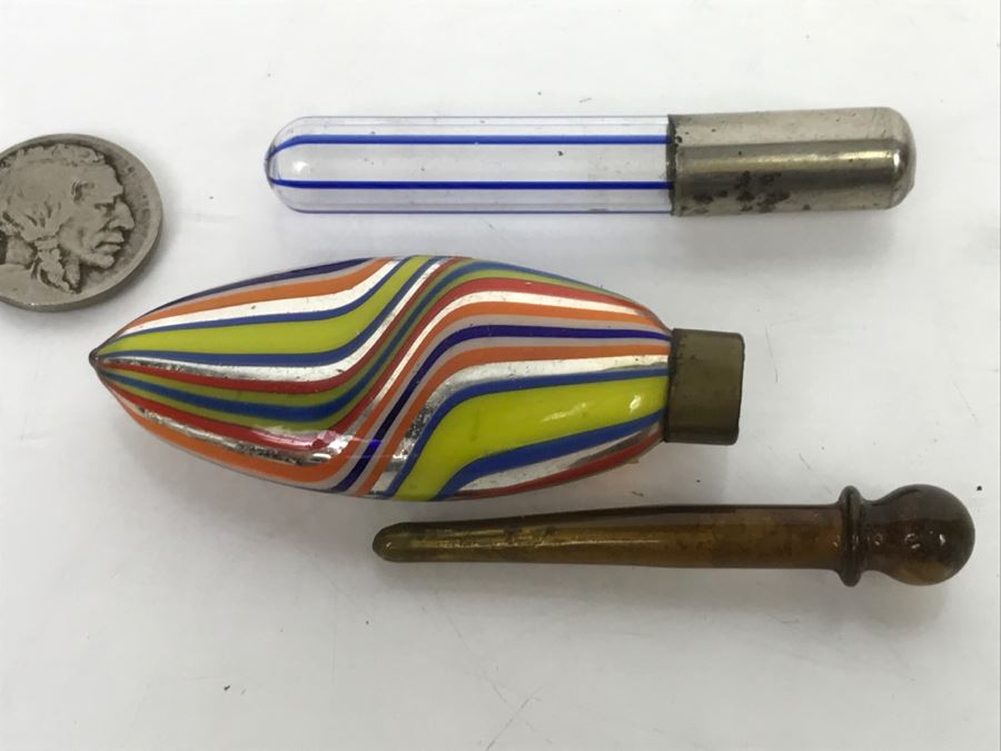 Vintage 1880's Glass Perfume Scent Bottle [Photo 7]