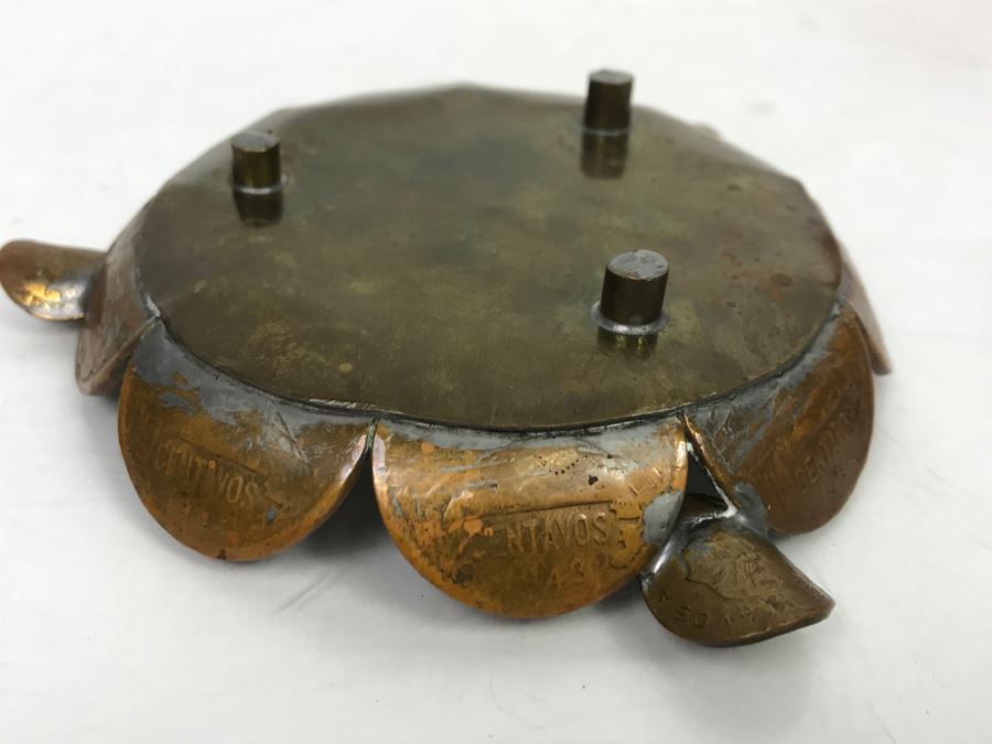 Vintage Ashtray Made Of Old Bent Coins [Photo 9]