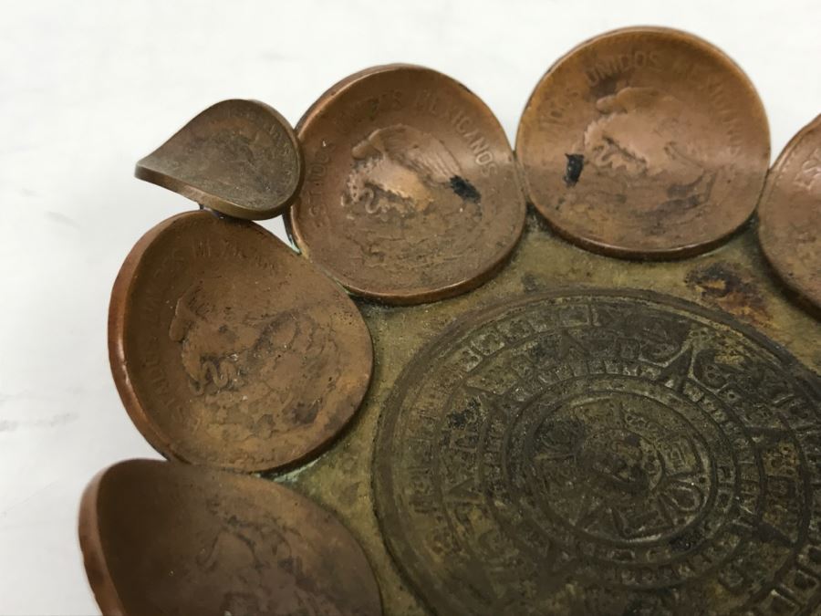 Vintage Ashtray Made Of Old Bent Coins [Photo 7]