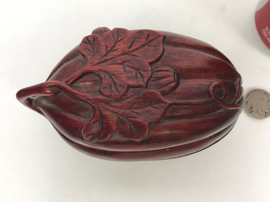 Carved Wooden Trinket Box [Photo 2]