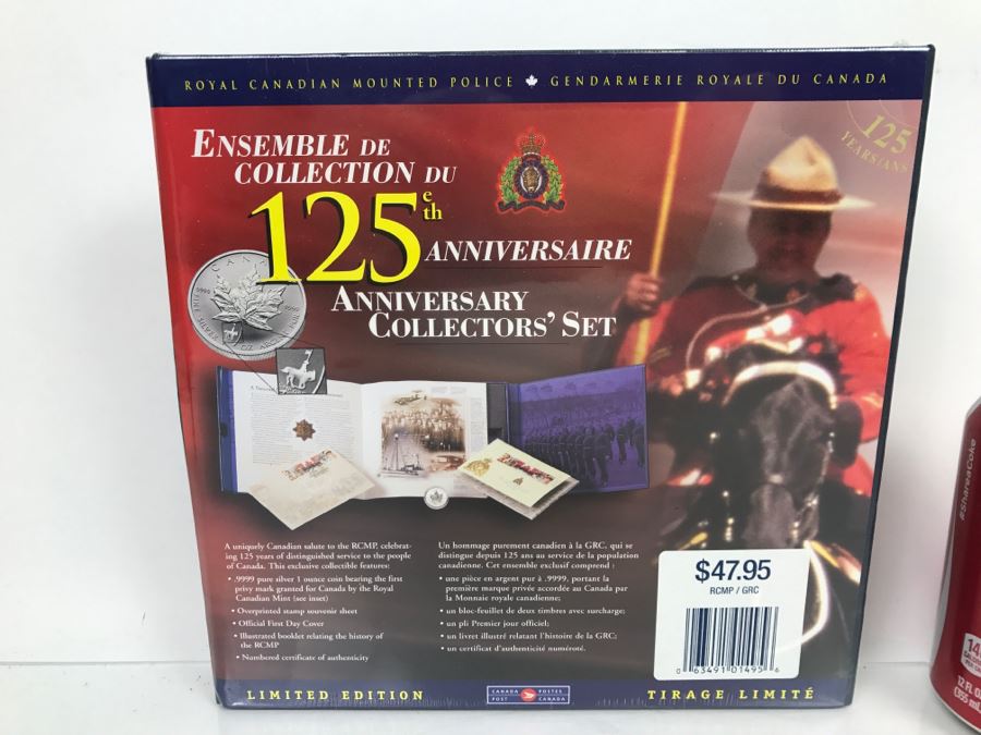 Sealed 125th Anniversary Collectors' Set From The Royal Canadian Mounted Police 1998 [Photo 2]