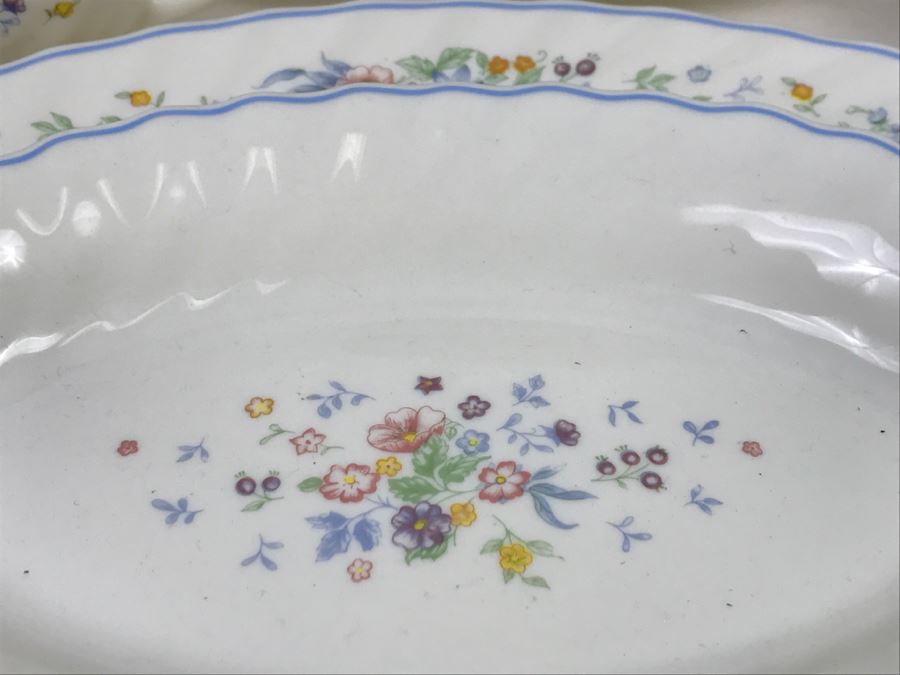 Large Set Apx 76 Pieces Of Arcopal France Dinnerware Plates Cups Bowls [Photo 4]