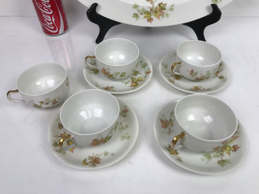 Haviland & Co Limoges China Set With Large Platter 10 Pieces [Photo 4]