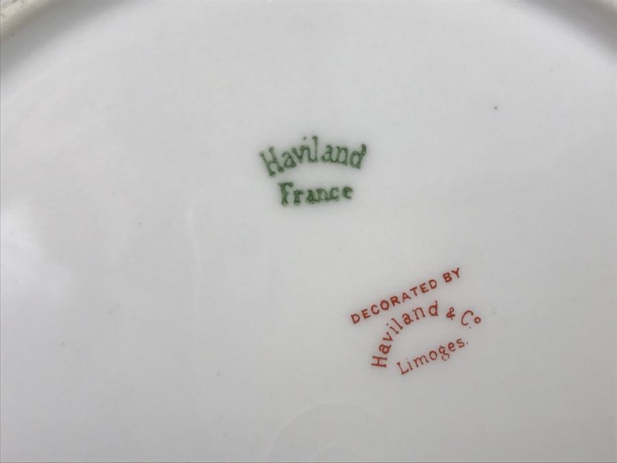 Haviland & Co Limoges China Set With Large Platter 10 Pieces [Photo 13]