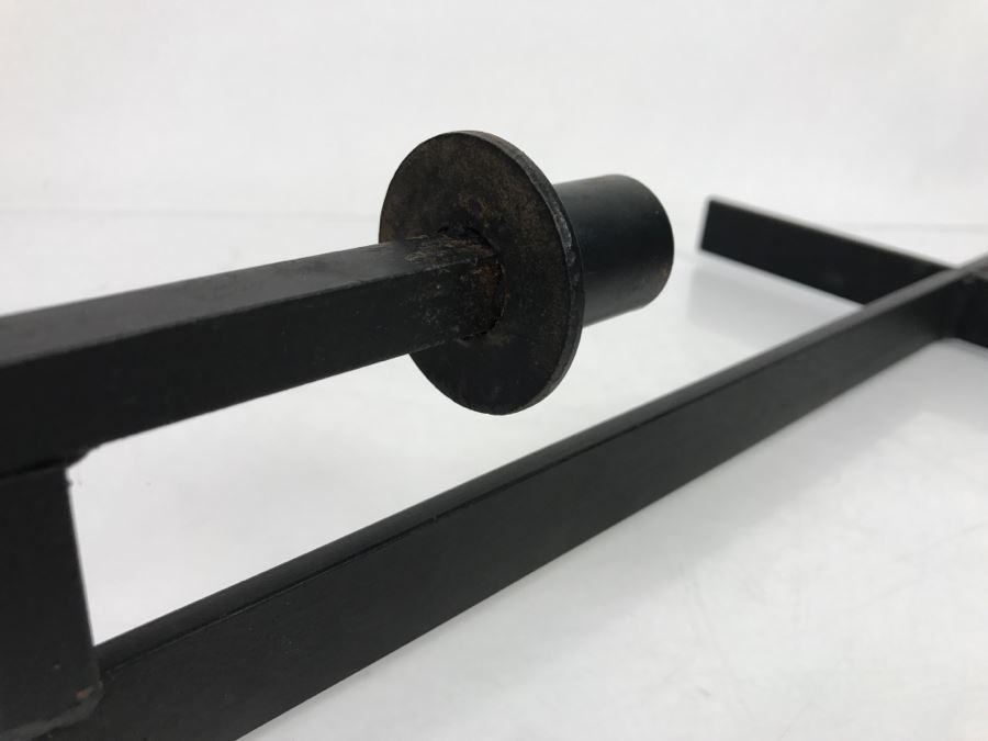 Wrought Iron Wall Hanging Cross Candle Holder [Photo 10]