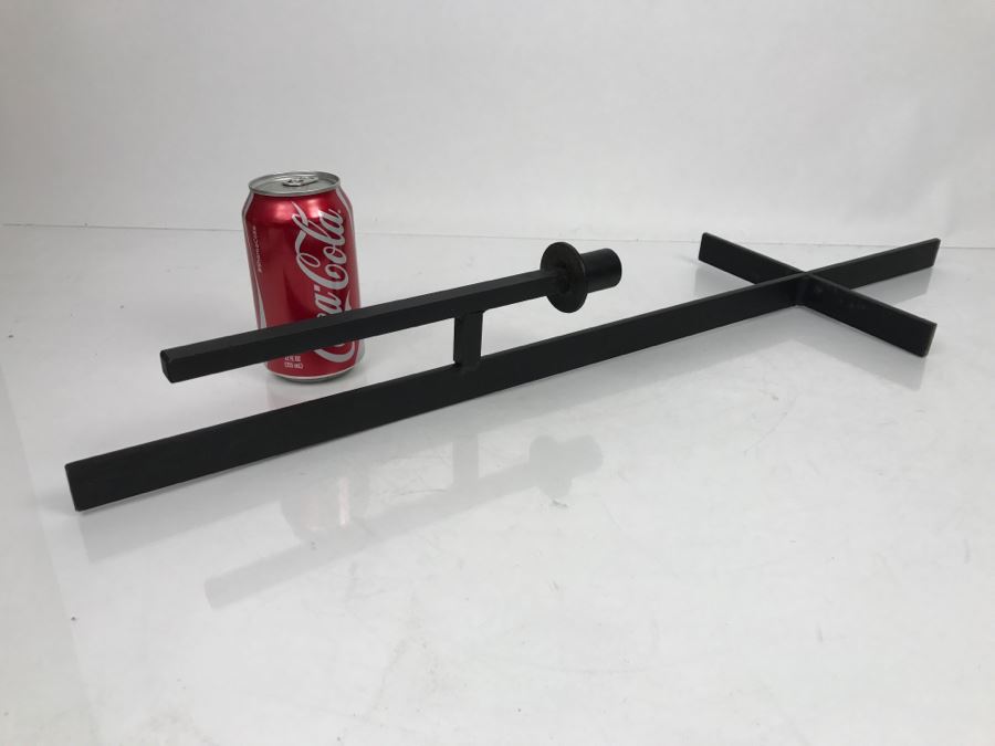 Wrought Iron Wall Hanging Cross Candle Holder [Photo 8]