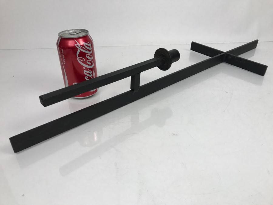 Wrought Iron Wall Hanging Cross Candle Holder [Photo 7]