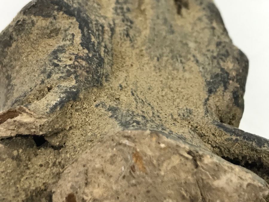Unearthed Old Pottery Figure Head Artifact Of Unknown Origin [Photo 15]