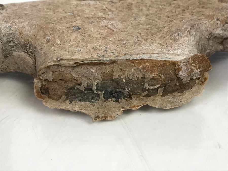 Old Pottery Figure Artifact Of Unknown Origin - Clean Break At Mid-Section Of Figure [Photo 7]