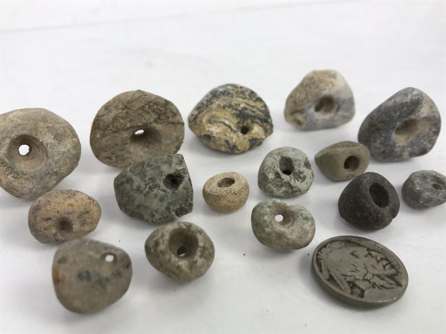 Pre-Columbian Carved Stone Beads [Photo 6]