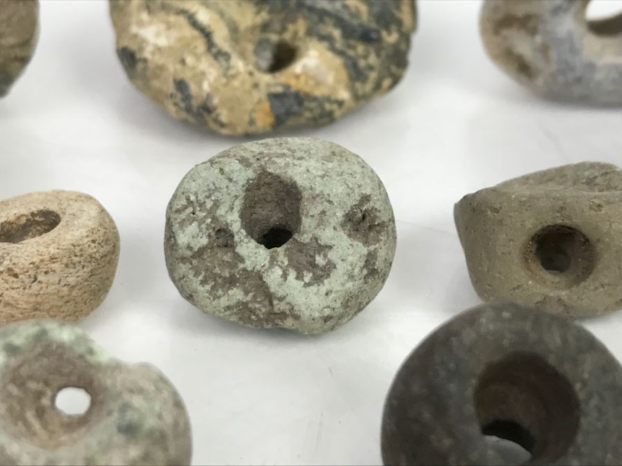Pre-Columbian Carved Stone Beads [Photo 11]