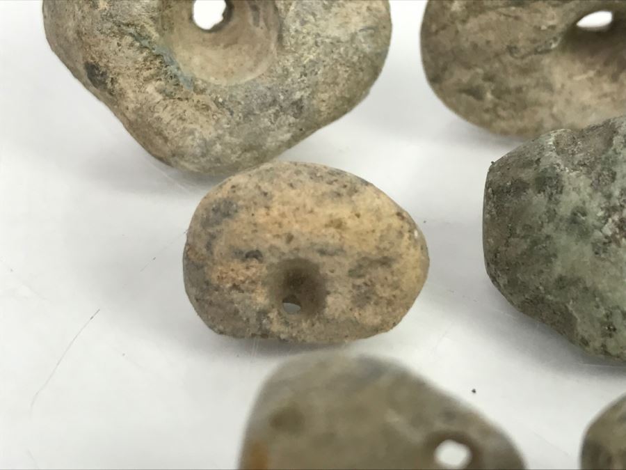 Pre-Columbian Carved Stone Beads [Photo 13]