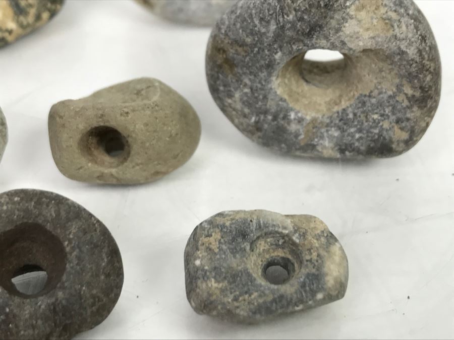 Pre-Columbian Carved Stone Beads [Photo 9]