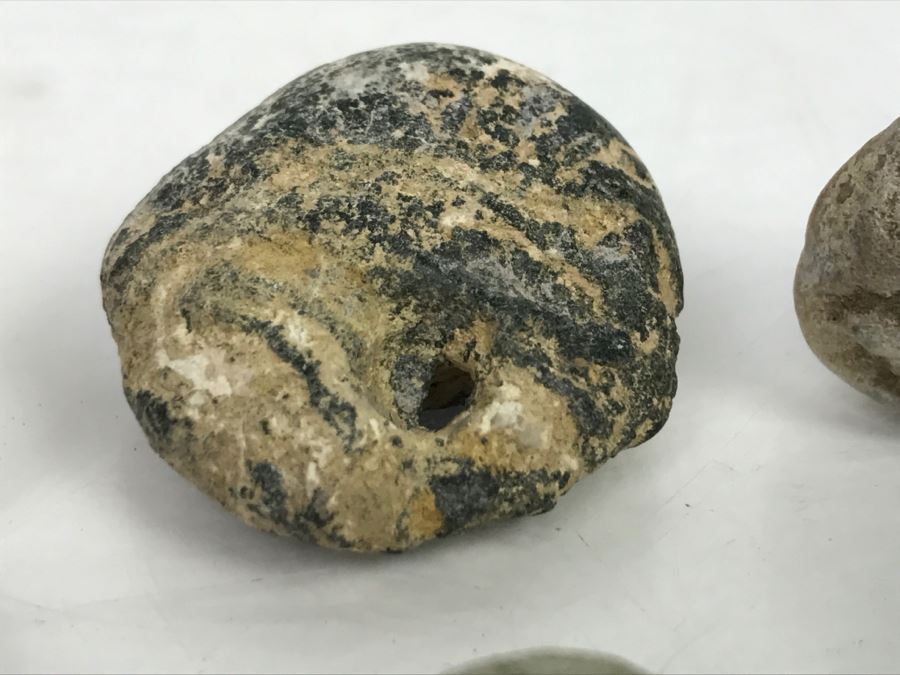 Pre-Columbian Carved Stone Beads [Photo 16]