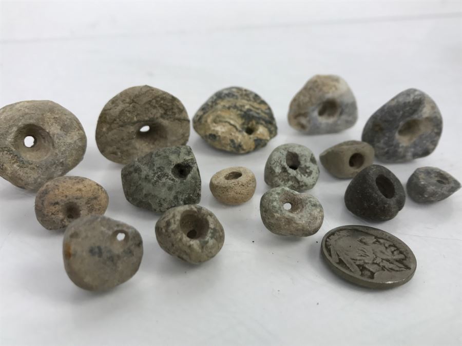 Pre-Columbian Carved Stone Beads [Photo 5]