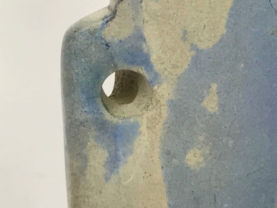 Smooth Carved Stone Face Artifact Of Unknown Origin 254g [Photo 17]